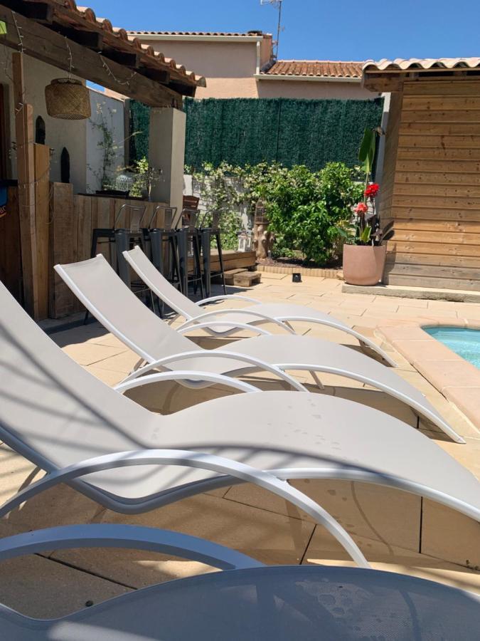 Ferienwohnung Duplex Independant Avec Acces Piscine Vendargues Exterior foto