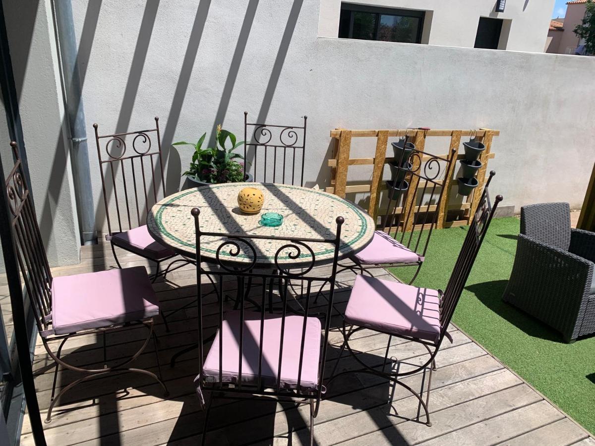 Ferienwohnung Duplex Independant Avec Acces Piscine Vendargues Exterior foto